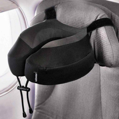 Cabeau Evolution S3 zwart nekkussen detail