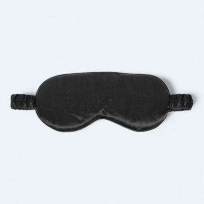 JourneyLife zijden slaapmasker zwart